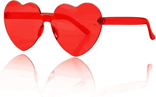 Kmart - JD Party Perspex Heart Glasses.