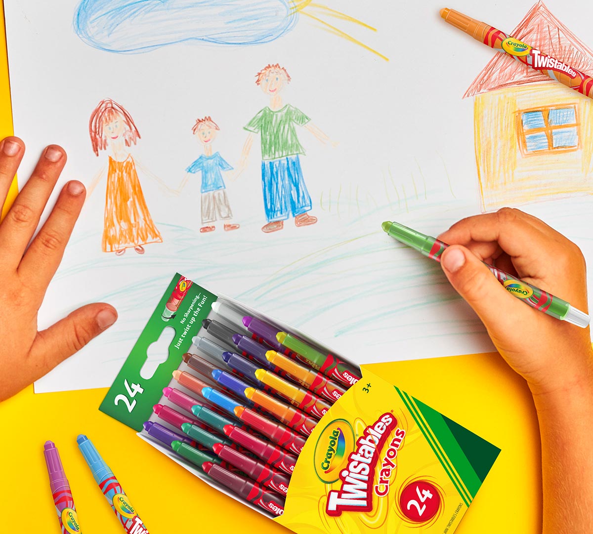 Crayola Mini Twistables Crayons (18 available) (Rs 250 advance)