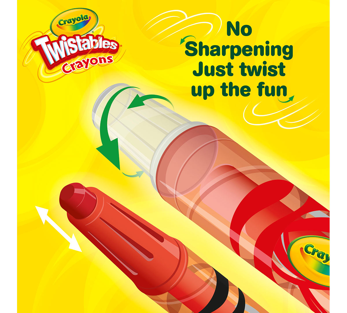 Crayola Mini Twistables Crayons (18 available) (Rs 250 advance)