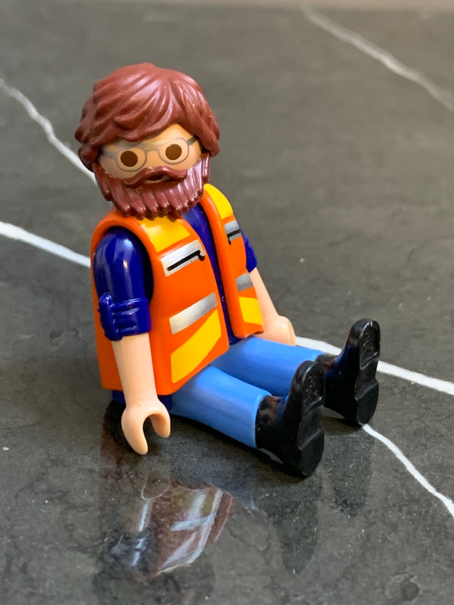 Playmobil Man Construction Worker Professional Figure