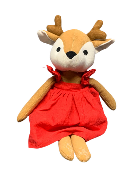 Plush Reindeer Ballerina Doll