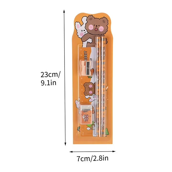 5-Piece Cute Stationery Set. (New)