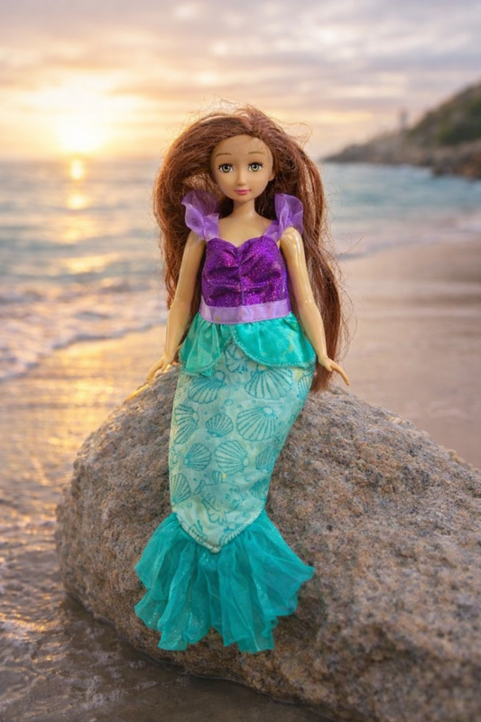 Generic Mermaid Fashion Doll. SKU:BXL-062