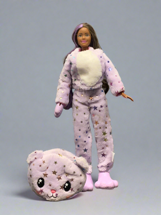 Barbie Cutie Reveal Fantasy Series Teddy Bear Doll. (One glove available)