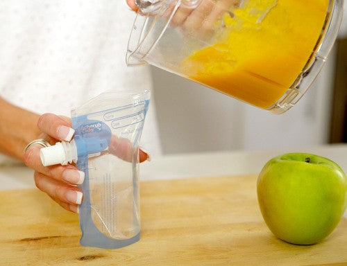 Cherub Baby On The Go Food Storage Pouch (20 Pcs)