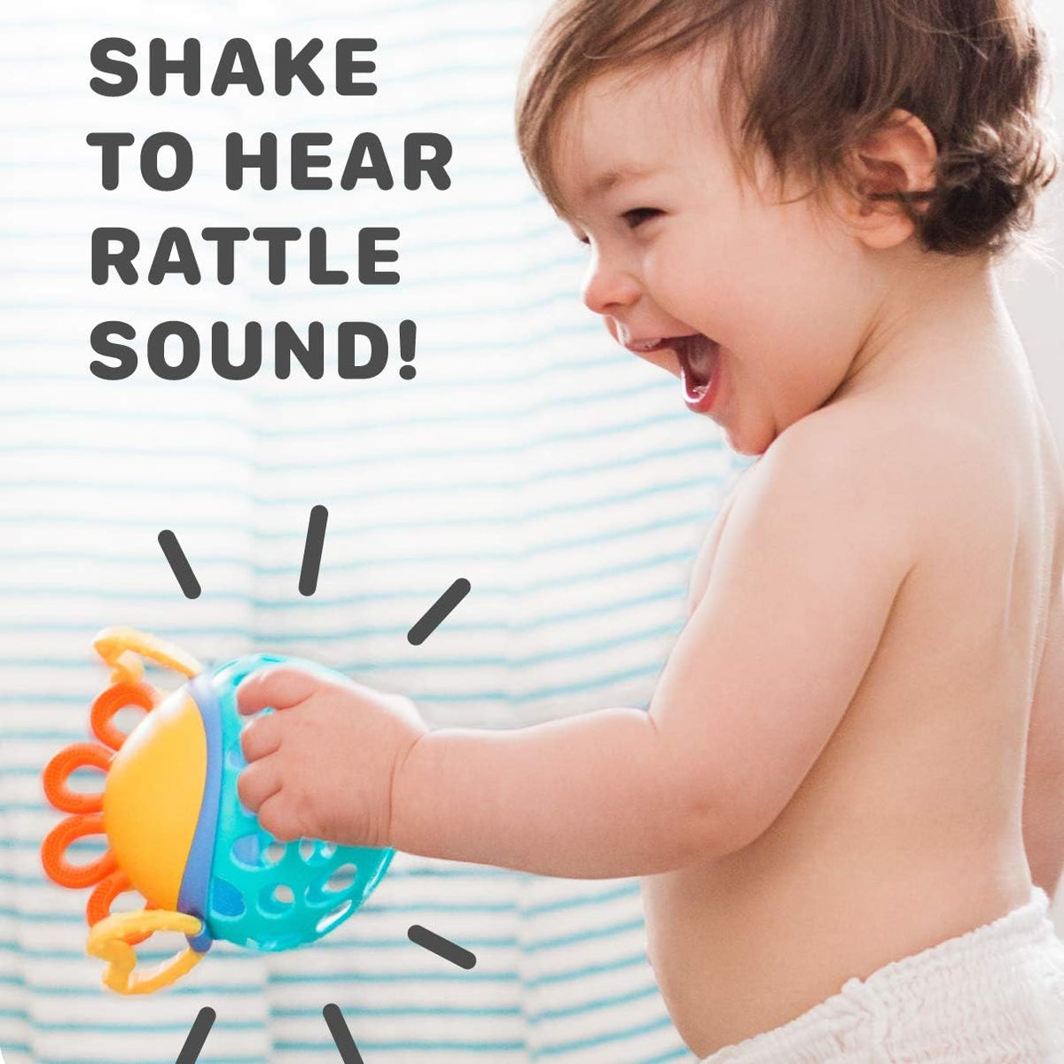 Nuby Silly Shaker Rattle Toy - Lion.
