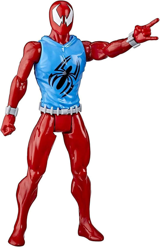 Hasbro Marvel Spider-Man: Titan Hero Series Blast Gear Marvel's Scarlet Spider Superhero Action Figure.