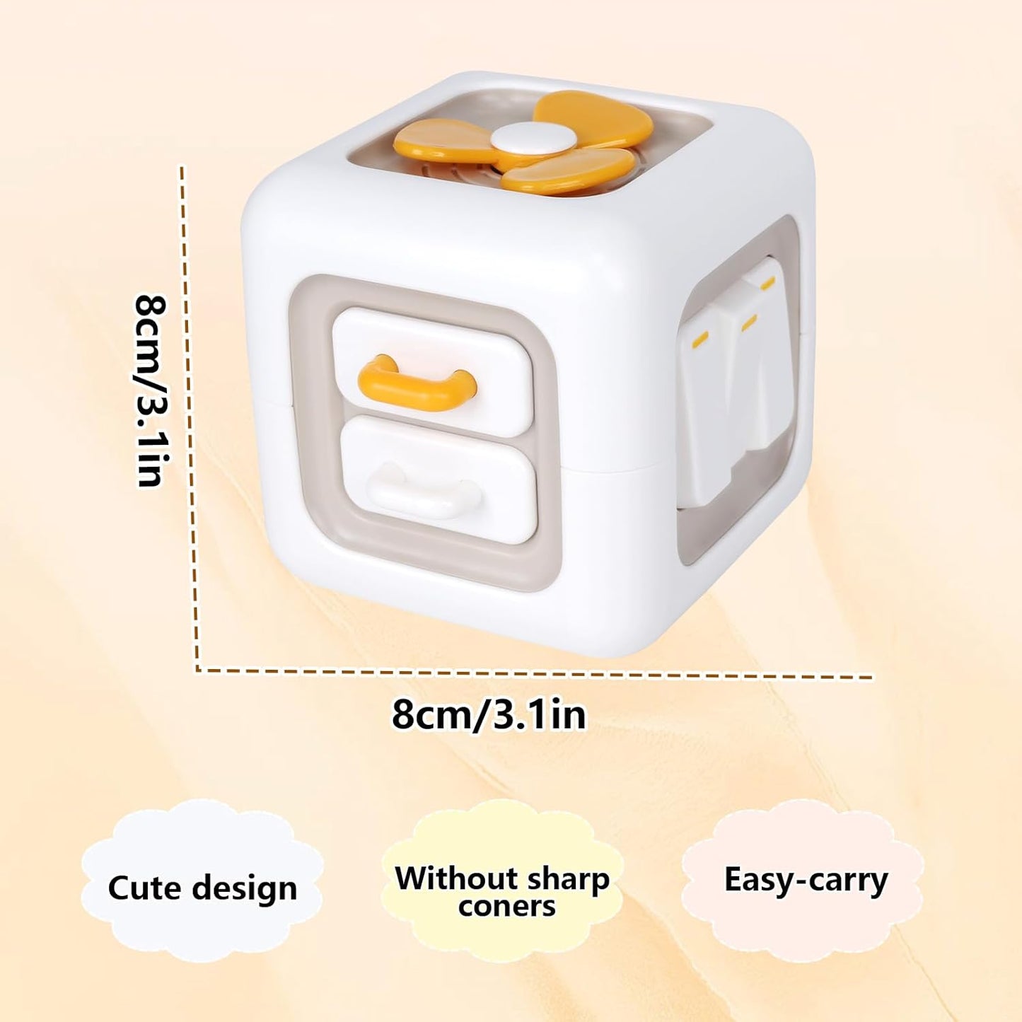 Montessori Busy Activity Cube.