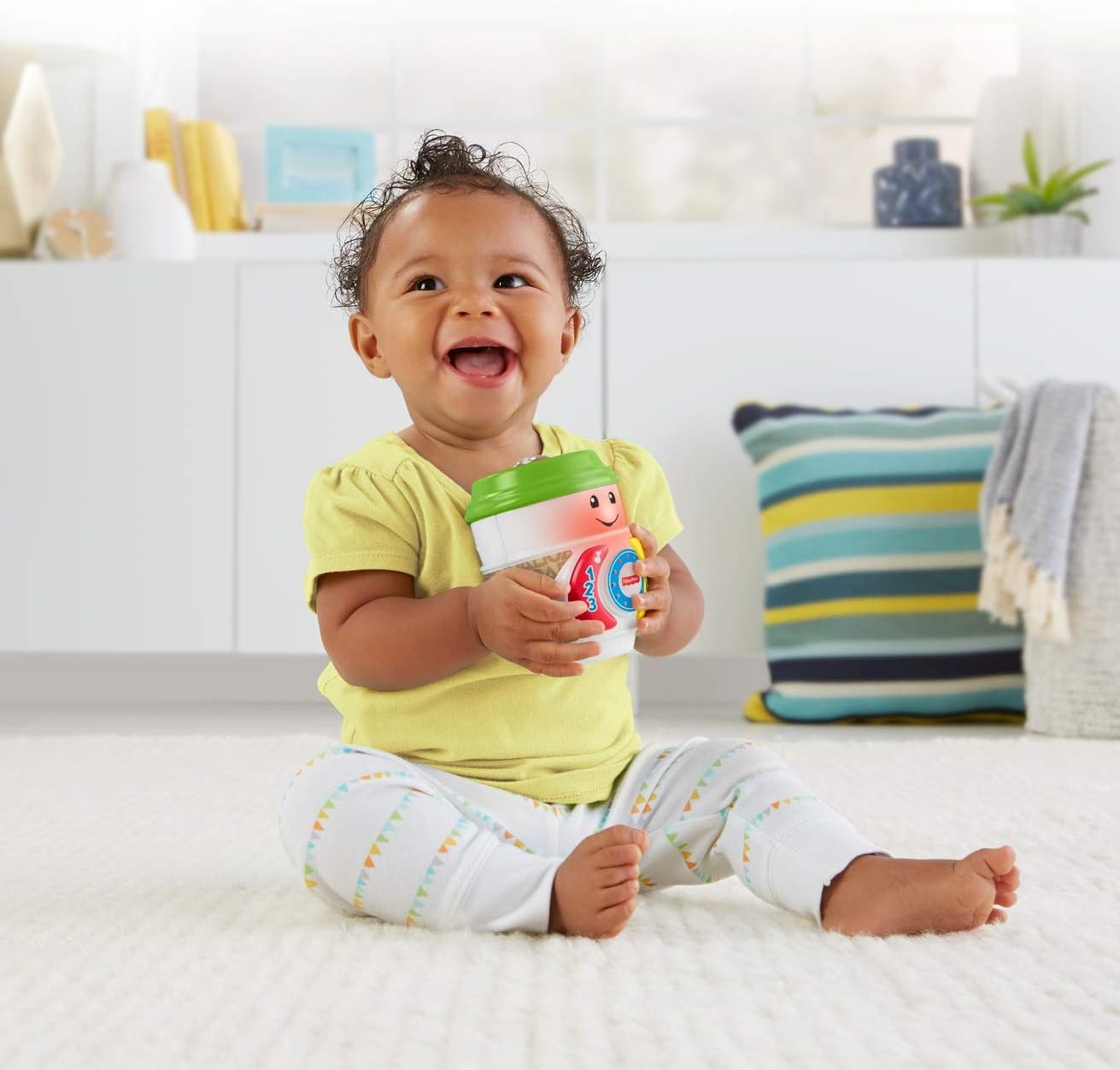 Fisher-Price Laugh & Learn On-The-Glow Coffee Cup. SKU:BXL-050