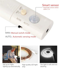 Flexible LED Motion Sensor Strip Light