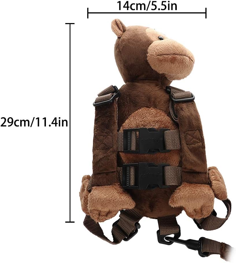 LouisaYork Toddler Cartoon Animal Backpack