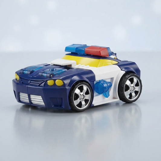 Playskool Heroes Transformers Rescue Bots Energize Chase the Police-Bot Figure.(Rs 200 advance)