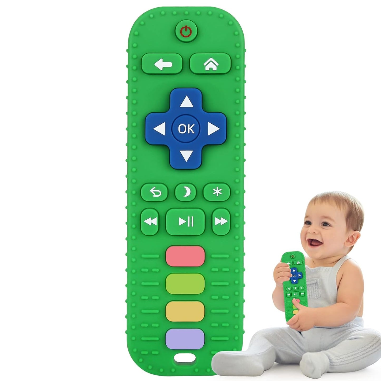 Remote Control Shape Teether Toy.