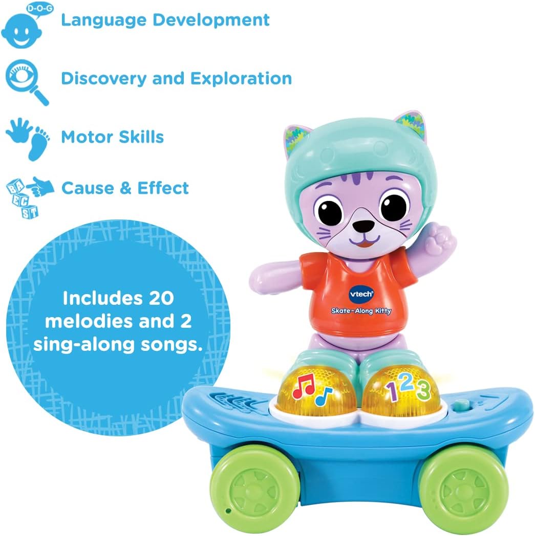 VTech Skate-Along Kitty. SKU:BXL-052