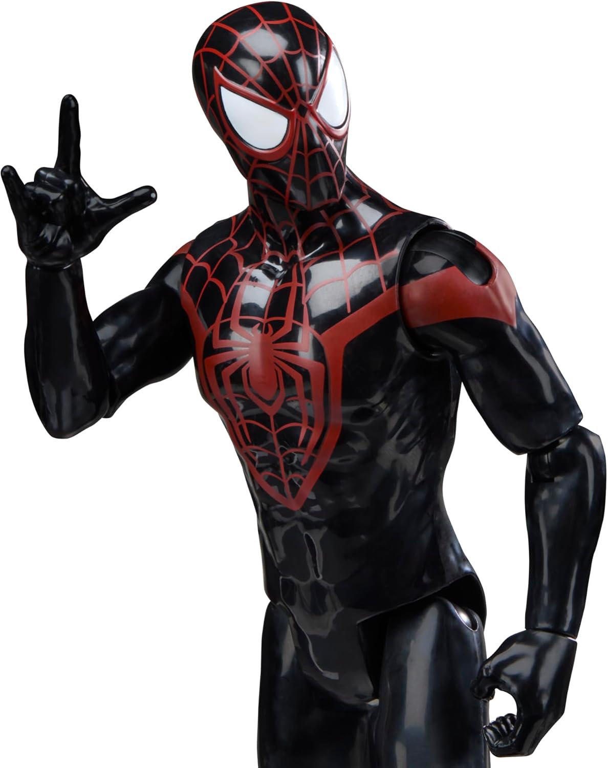 Marvel Spider-Man Titan Series Miles Morales Action Figure.