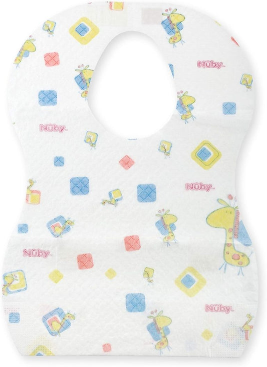 Nûby 10 Disposable Bibs.