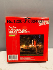 Festive Hanging LED Solar Lantern