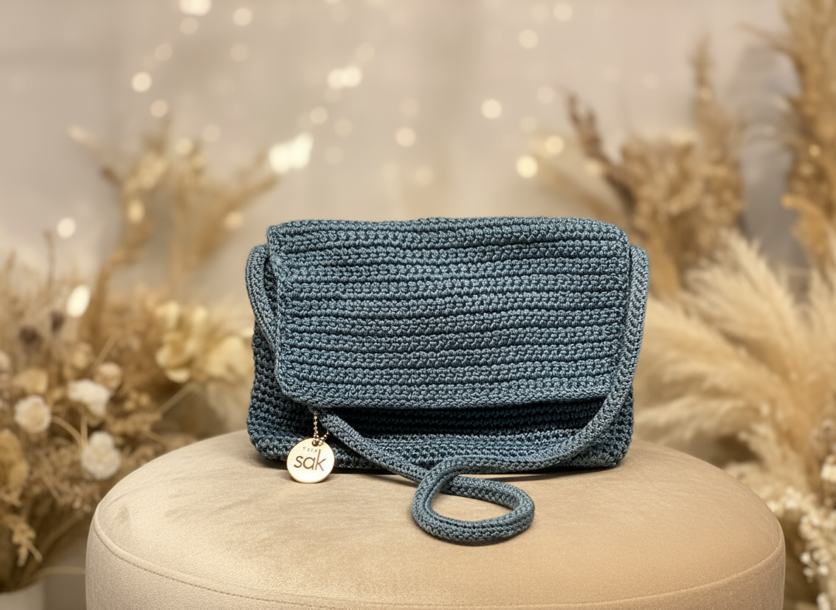 The Sak Crochet Shoulder Bag. SKU:BXL-055