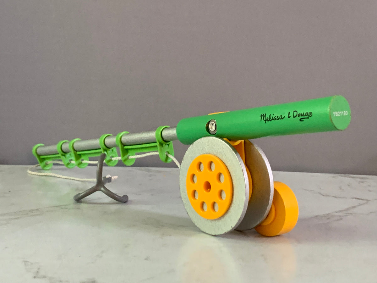 Melissa & Doug Let's Explore Fishing Rod.(Assorted Colours)(Rs 200 advance)