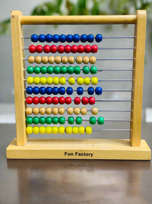 Fun Factory Abacus with Metal Bars.