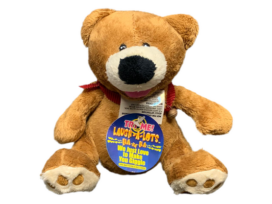 "Laugh-A-Lots" Interactive Plush Bear