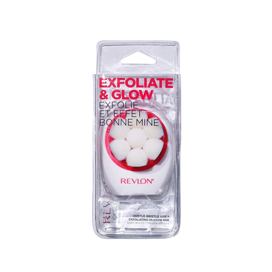 Revlon exfoliate and glow Double Sided Cleansing Brush.