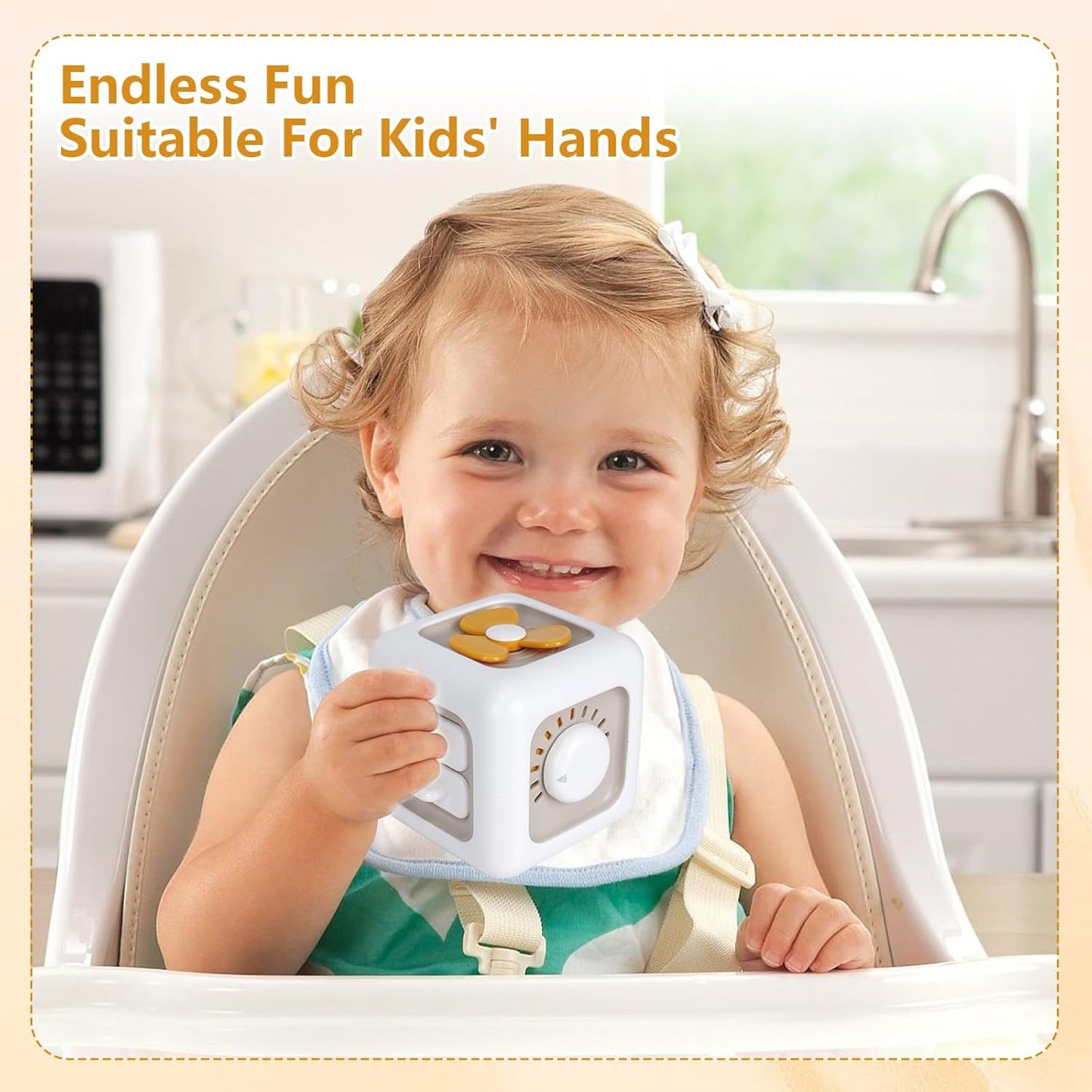Montessori Busy Activity Cube.
