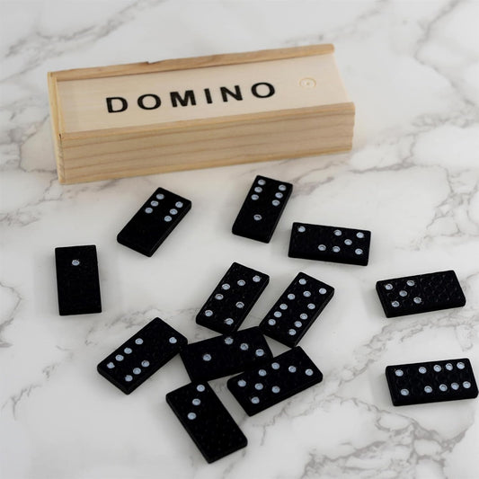 Dominoes Game in Wooden Case.
