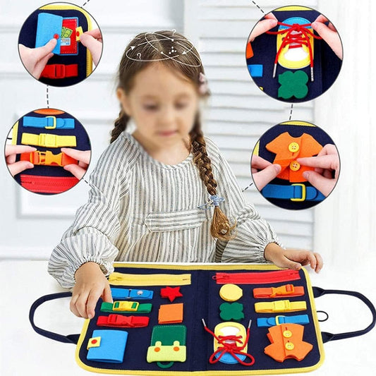 Sensory Practical Ability Busy Book