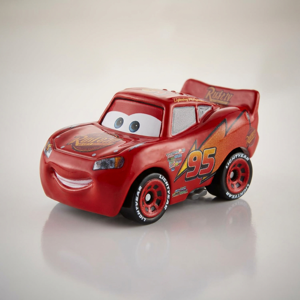 Miniature Lightning McQueen Toy Car. ( Rs 150 advance )
