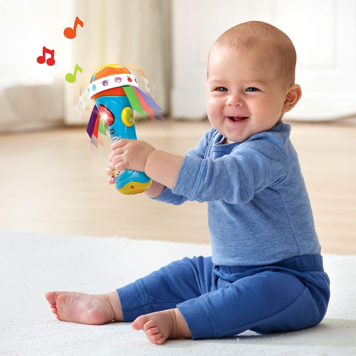VTech Baby Babble and Rattle Microphone.  ( Rs 200 advance )