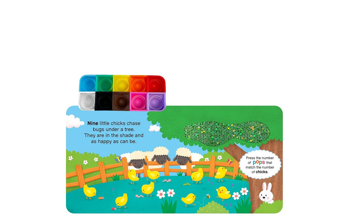 Fidgimals Farm Counting Educational Baby Book.(New)(Rs 200 advance)