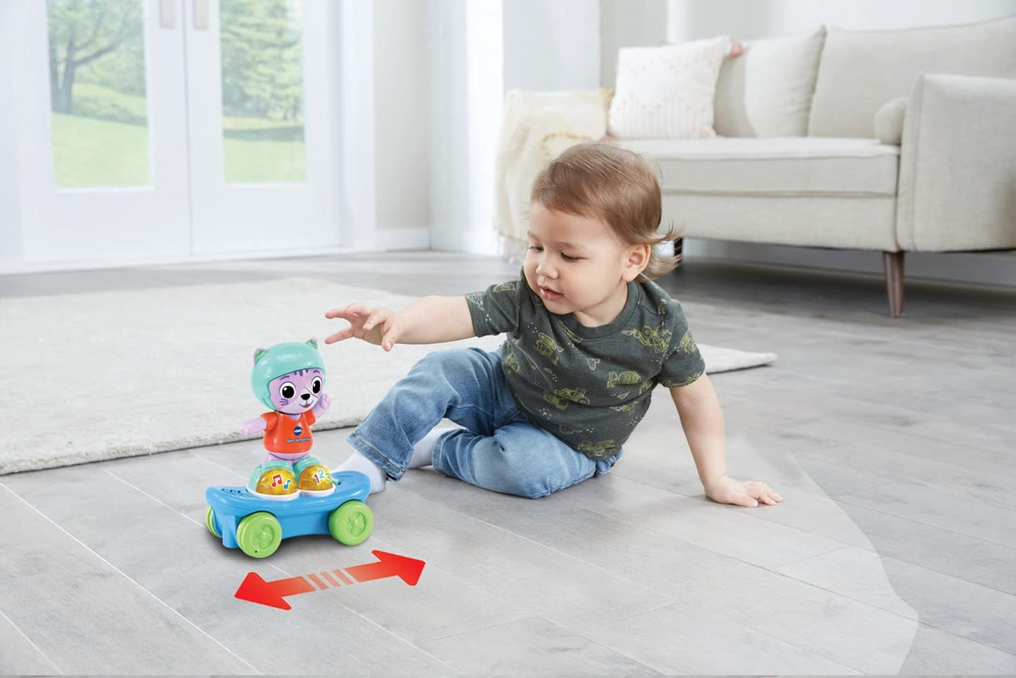 VTech Skate-Along Kitty. SKU:BXL-052