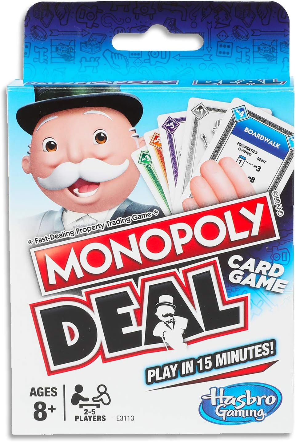 Hasbro Monopoly Deal Card Game.
