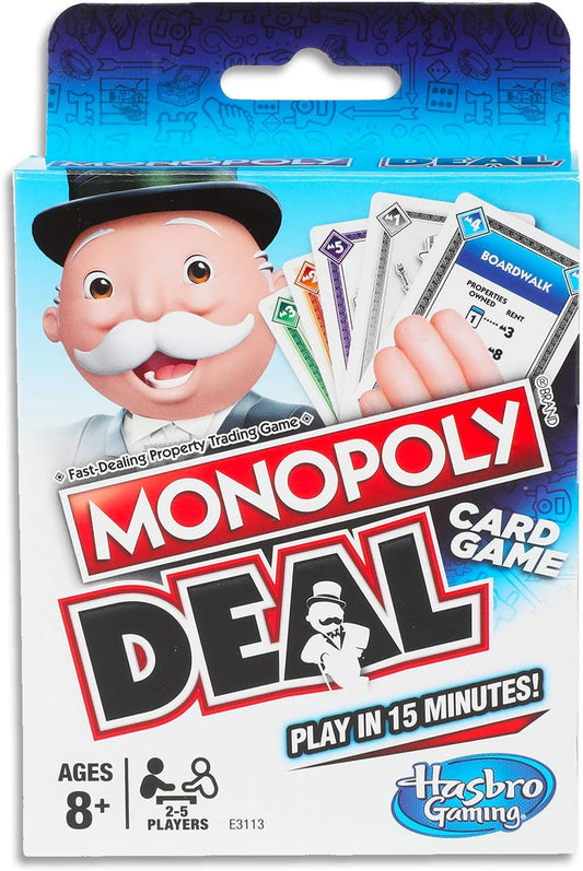 Hasbro Monopoly Deal Card Game.