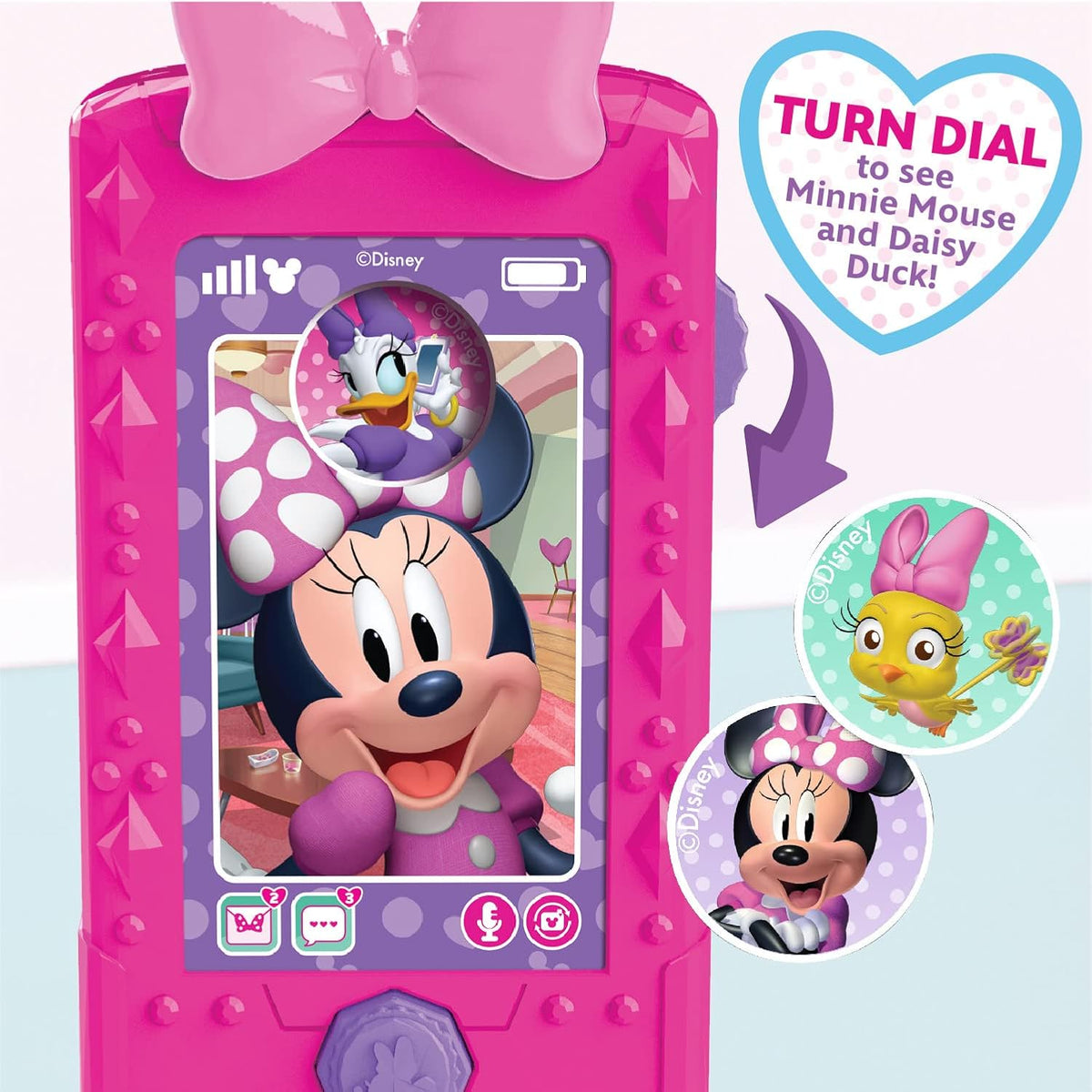 Disney Junior Minnie Mouse Chat with Me Cell Phone.