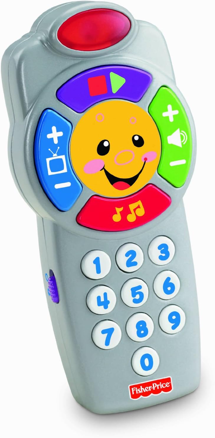 Fisher-Price Laugh & Learn Click 'n Learn Remote. SKU:BXL-050