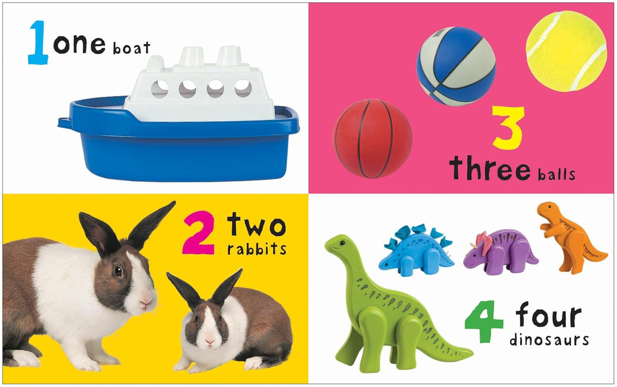 First Numbers, Colors, Shapes by Roger Priddy Board Book (Rs 200 advance)