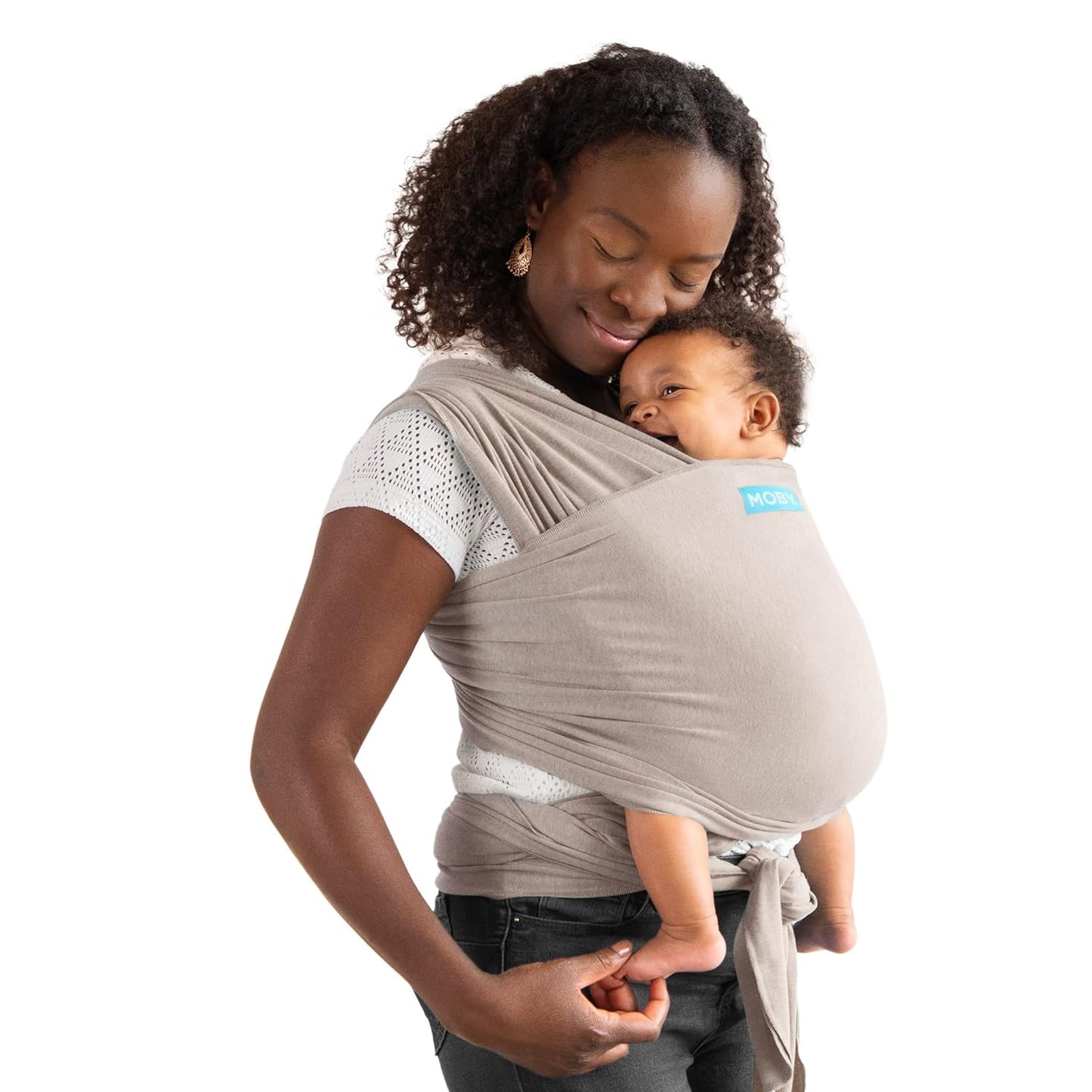 Moby Elements Baby Wrap Carrier. (Rs 800 advance)