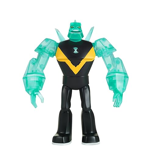 Ben 10 Power Up Diamondhead Deluxe Action Figure.