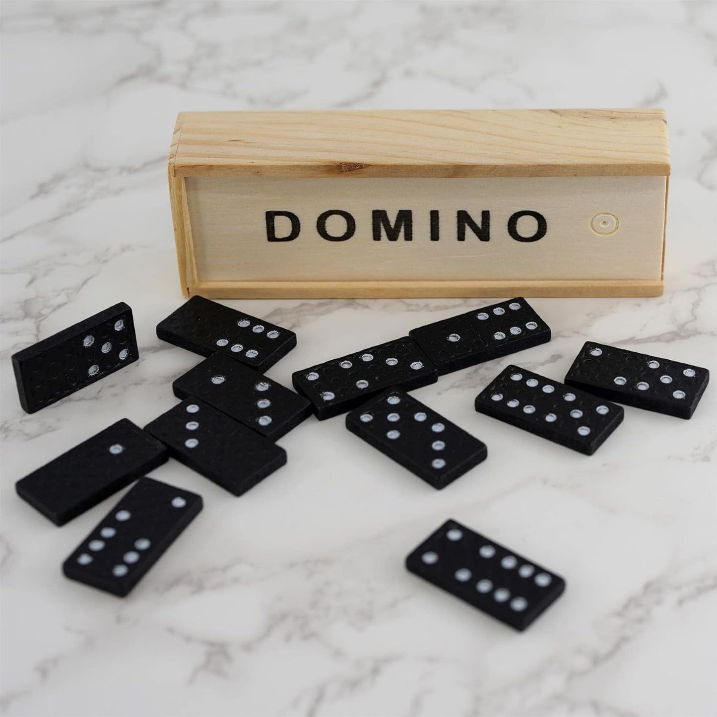 Dominoes Game in Wooden Case.