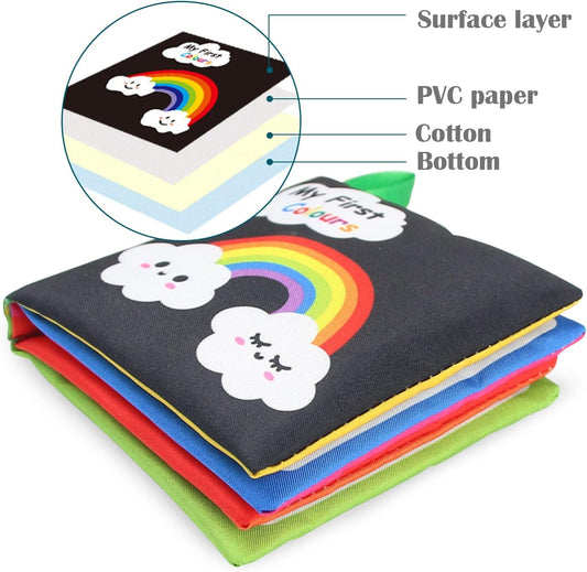 Hapavis My First Colours Soft Baby Cloth Book.