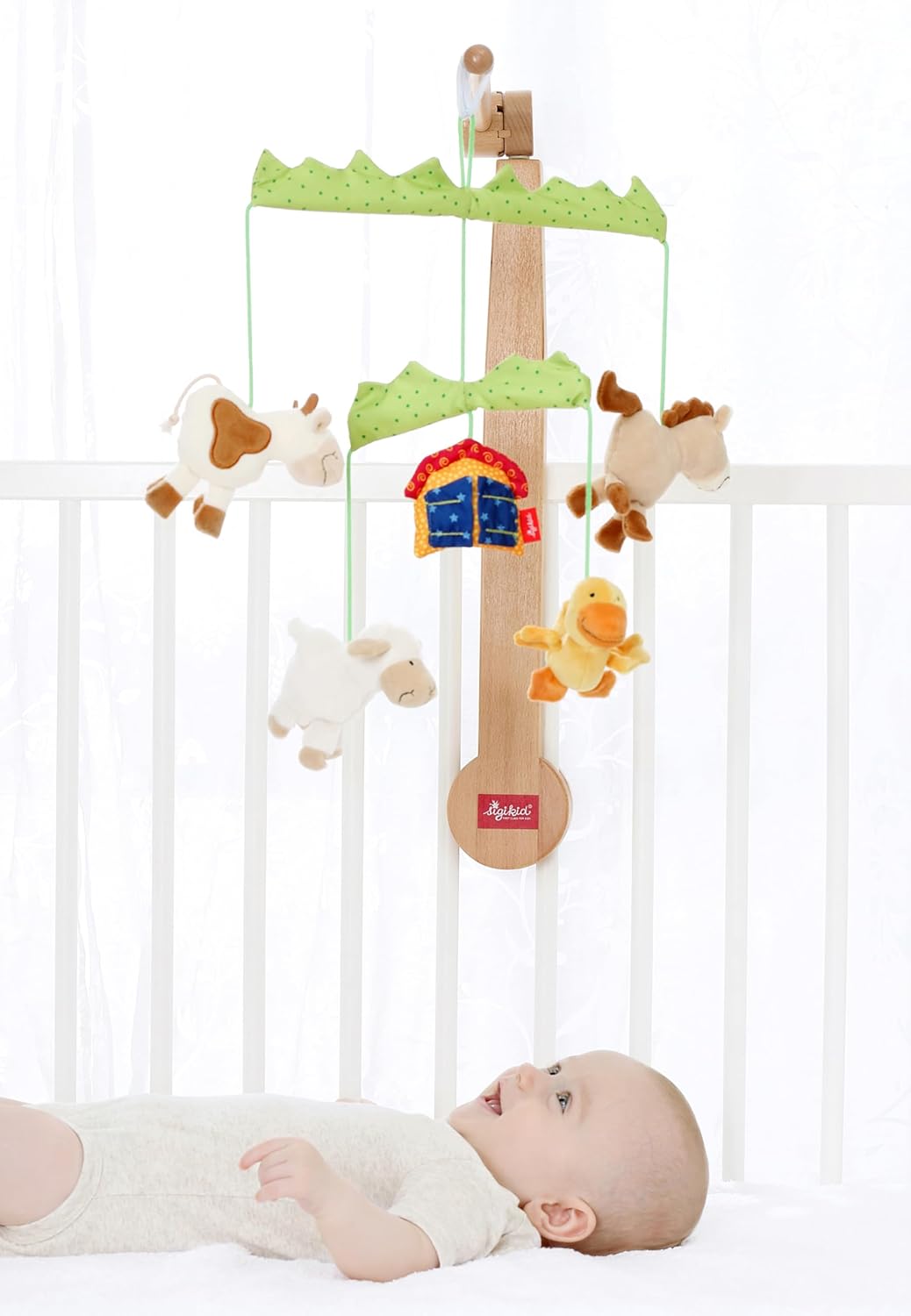 Sigikid Wooden Cot Mobile Holder (350 advance)