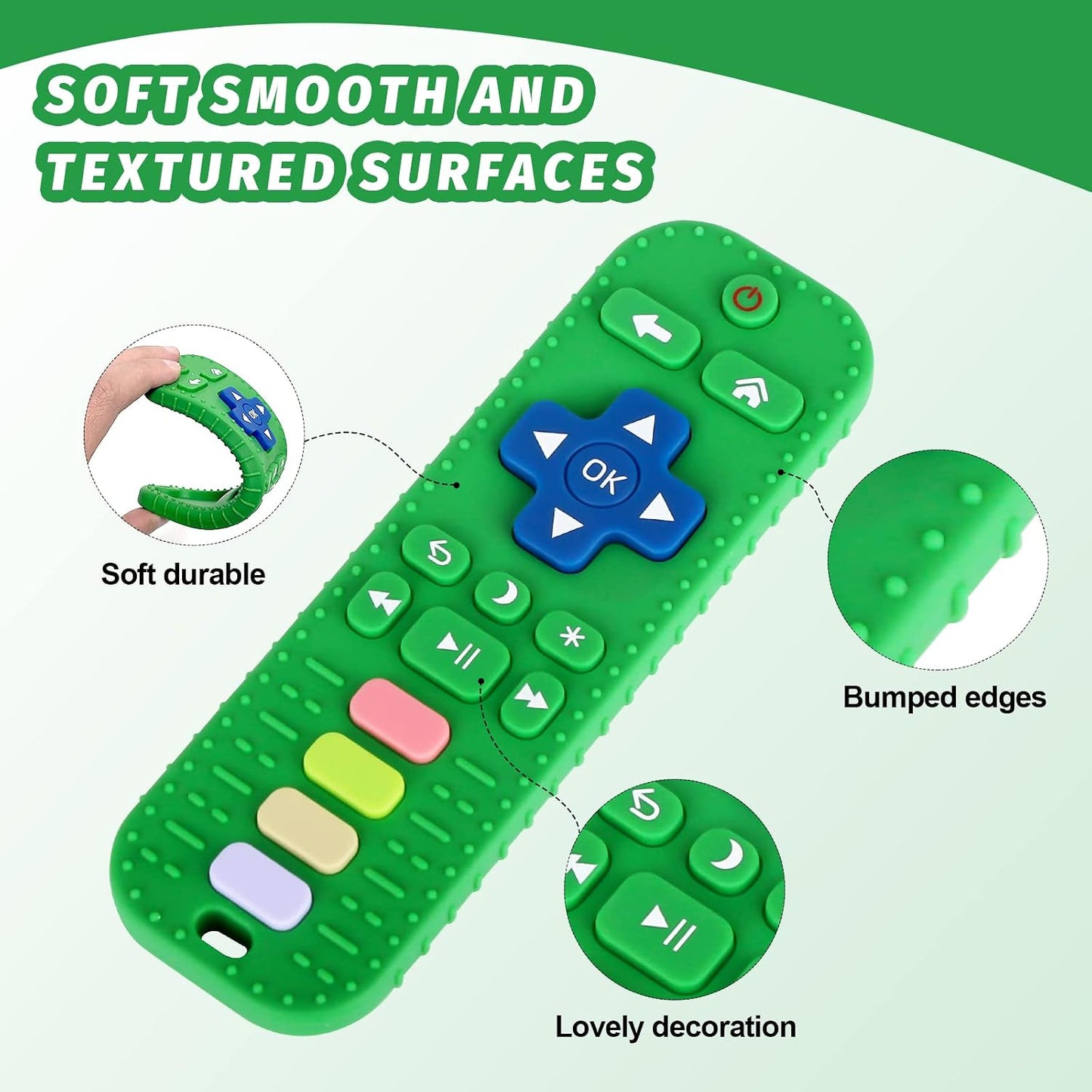 Remote Control Shape Teether Toy.