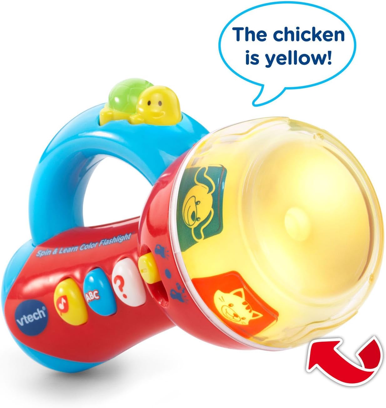 VTech Spin & Learn Color Flashlight.