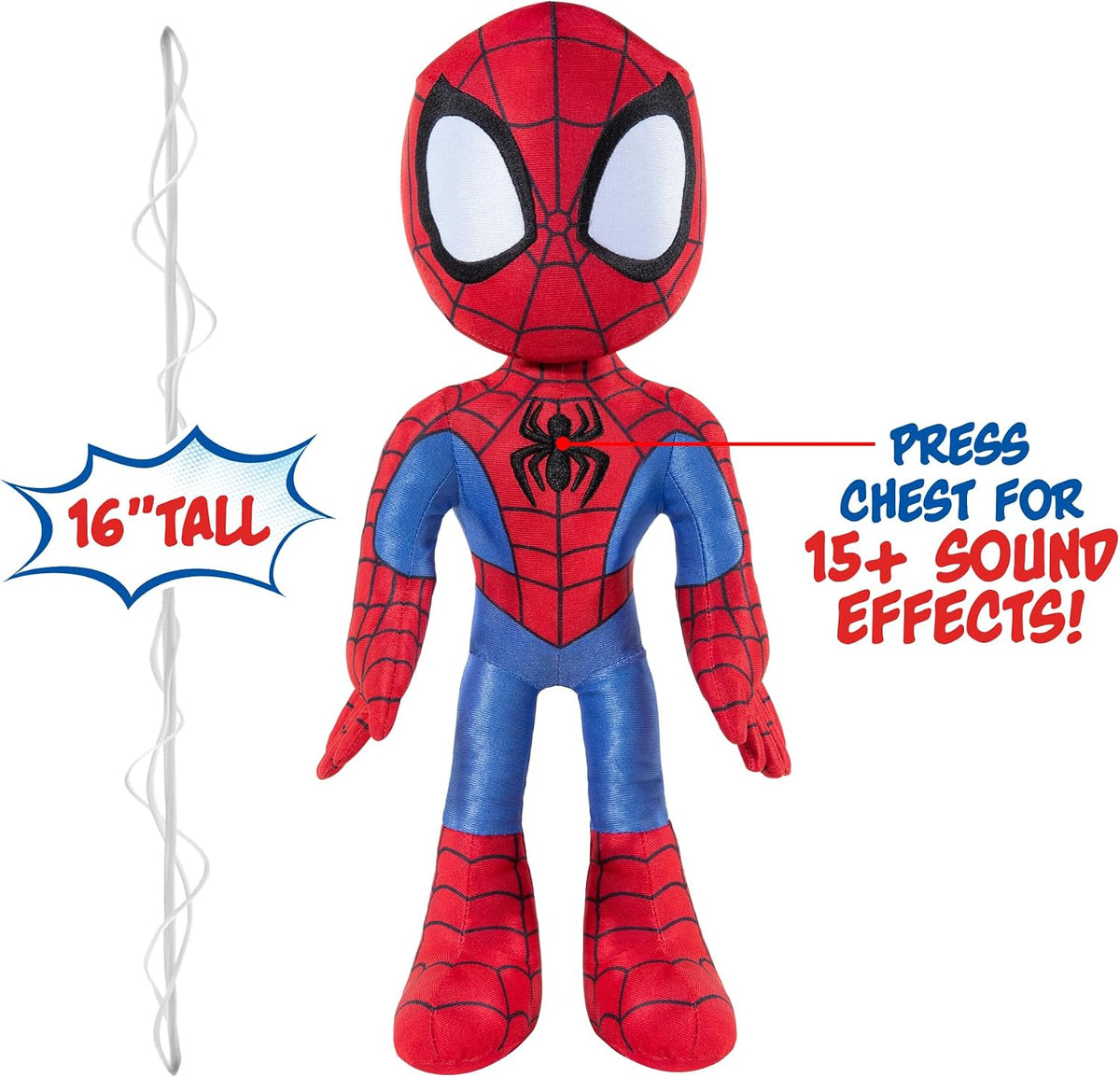 Marvel Spidey and His Amazing Friends My Friend Spidey Feature Plush. ( Rs 200 advance )
