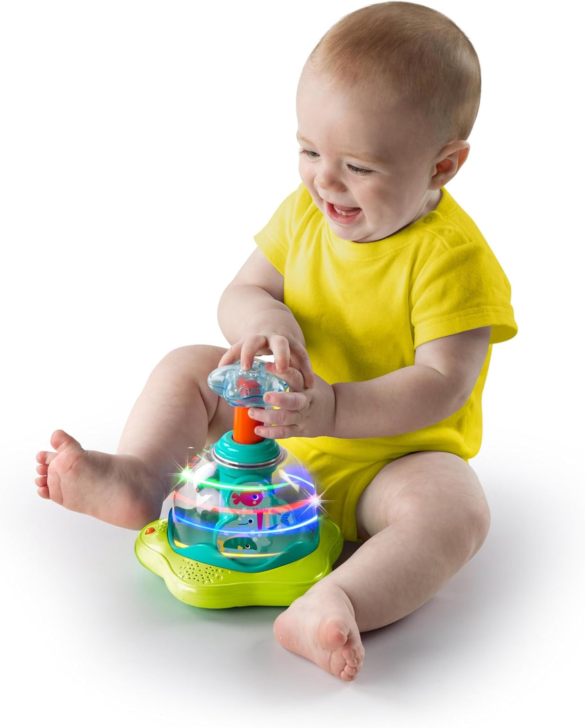 Bright Starts Press & Glow Spinner. ( Rs 150 advance)