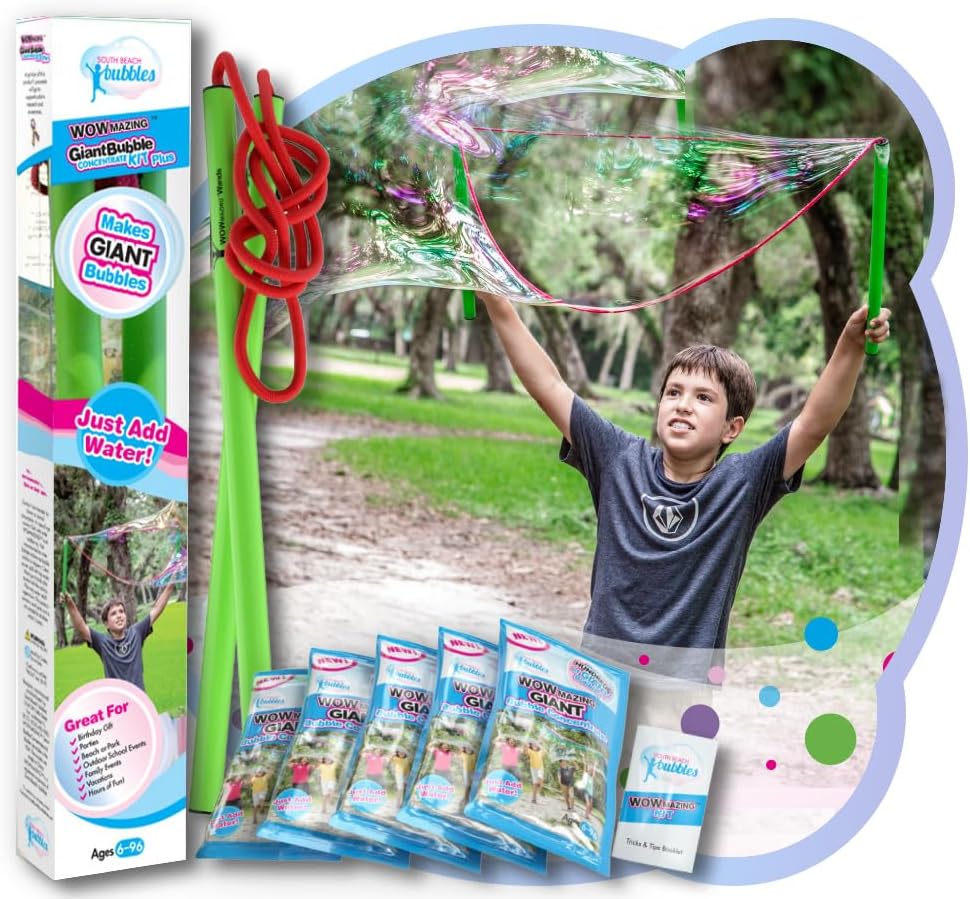 WOWmazing Giant Bubble Concentrate Kit. (Rs 250 advance)