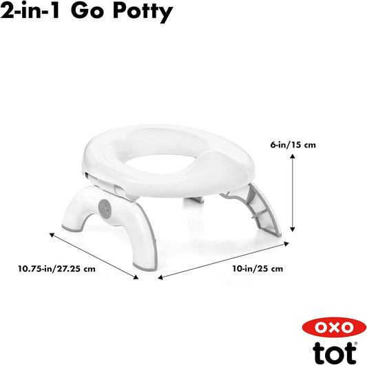 OXO Tot 2-in-1 Go Potty. (New)(Rs 300 advance)