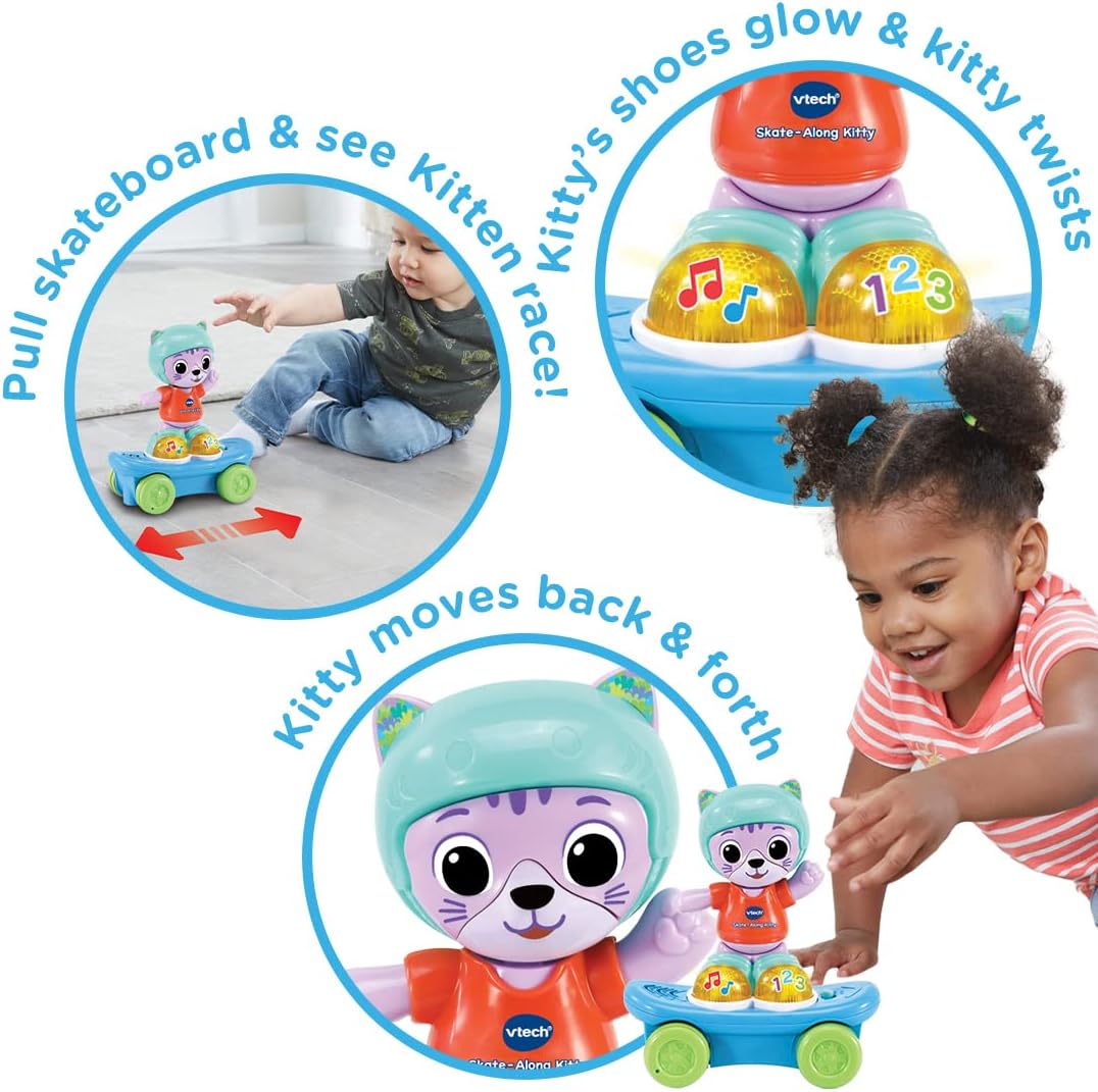 VTech Skate-Along Kitty. SKU:BXL-052